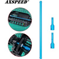 AXSPEED Aluminum Alloy Center Drive Shaft and Front Rear Diff Cup for Tamiya TT01 TT-01 1/10 RC Car Upgrade Parts