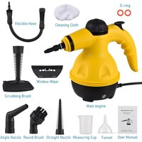 Powerful Handheld Steam Cleaner for Home Bathroom Car Interior High Temperature Multi-Use Range Hood