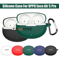 Silicone Protective Sleeve Case For OPPO Enco Air 5 4 Pro Wireless Earphone Cover Anti-scratch Shell Housing Protector With Hook