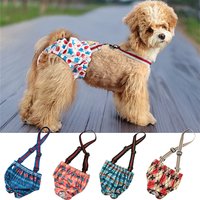 Washable Breathable Pet Dog Diaper for Females Reusable Female Dog Shorts Panties Sanitary Underwear Briefs for Dogs