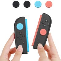 4pcs Soft Silicone Joystick Thumb Grips Protector Rocker Cap for Switch 2 Joy Con Controller Video Game Accessories
