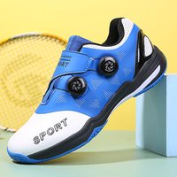 Professional Badminton Sneakers Anti-Slip Badminton Training Shoes Big Size 36-47 Tennis Shoes Breathable Unisex Athletic Shoes