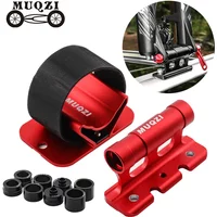 MUQZI Bike Car Carry Mount Rack MTB Road Bicycle Quick Release Thru Axle Carrier Fork Mount Car Roof Rack Bracket