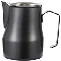 Clear Scale Milk Frothing Pitcher 304 Stainless Steel No-drip Milk Frother Cup Easy-to-Clean Latte Art Pen Pouring Jug Home