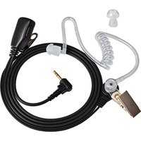 2.5mm Walkie Talkie Headset with Mic,Acoustic Tube Earpiece 1 Pin Compatible with Motorola TLKR-T60 T61 T62 T80 T81 T82 T-92