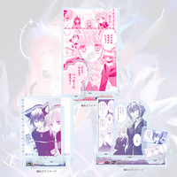 Anime Shugo Chara! 15cm Acrylic Keychain Combined Stand With Three Accessories Amu Ikuto Tadase Pendant keychain Gift