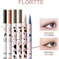 FLORTTE Wow So Light Eyeliner Pen Suborbital Hypertrophic Orbicularis Pen Waterproof Longlasting Women Beauty Cosmetic Makeup