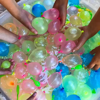 111Pcs Funny Water Polo Ball Summer Pool Party Polo Beach Summer Outdoor Game Interaction Quick-Fill Water Ball Toys