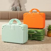Hot Sales 14 inch Travel Suitcase Hand Mini Cosmetic Box Travel Luggage Makeup Case Boarding Case For Women Men
