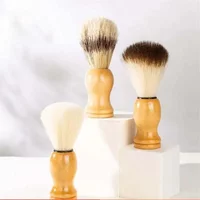Hair foam whipping brush Brush Home men's shaving brush Hair salon men's mane and beard brush Beauty tools