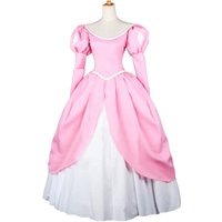 New Arrival Anime Mermaid Cosplay Ariel Costume Adult Women Elegant Pink Dress Princess Carnival Christmas For Girl
