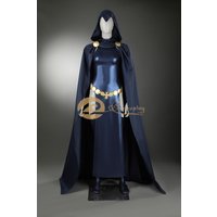Raven Cosplay Costume New Battle Suit Anime Women Sexy Role Play Outfit for Halloween C09250