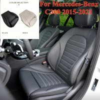 For Mercedes-Benz C300 2015-2021 Leather Car Seat Cover Custom Seat Covers Left Hand Driving Bottom Seat Cover,Car Accessories