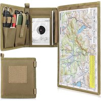 Tactical Map Storage Bag Map Holder Case Foldable Sundries Pouch EDC Utility Tool Bag Outdoor Hiking Camping Hunting Accessories