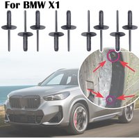 20Pcs For BMW X1 E84 F48 F49 Pop Blind Rivets Wheel Arch Side Skirts MudSplash Clips 2010 2011 2012 2013 2014 - 2022 51777171004