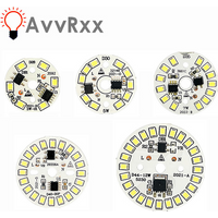 LED Chip for Lamp Bulb 3W 5W 7W 9W 12W SMD 2835 Round Light Beads AC 220V-240V Bulb Chip Lighting Spotlight 90 Lumen/W