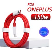 150W 100W 65W 80W SUPERVOOC Fast Charger Cable USB Type C to Type C Cable 12A For Oneplus 12 11 Ace Pro 10R 10T 11T Nord CE 3 2
