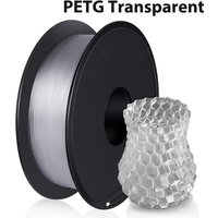 PETG 3D Printer Filament Transparent PETG Materials Consumables 1.75mm For PETG Transparent Material 3D Printer 250G/500G/1kg