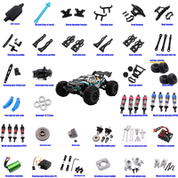 SCY 16101PRO 16102PRO SG116PRO SG116MAX Brushless RC Part Arm Pull Rod Steering Cup Drive Shaft Bearings Damping Motor Gear