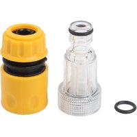 1set Plastic Filter Hose-Tap Water Adaptor Car Washer Connector Filter Set For High Pressure Washer Garden Hose Fitting