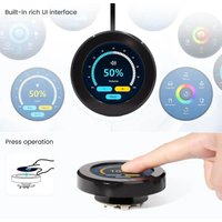 Elecrow CrowPanel 2.1 pouces HMI ESP32 Écran rotatif Elecrow 2.1' 480*480 IPS Écran tactile rond avec bouton rotatif, livraison gratuite