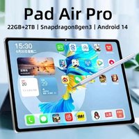 2026 Original Pad Air Pro Tablet 11 inch Android 14 20000mAh Globale Versione RAM 22GB ROM 2TB 10 Core Tablets PC Pad Air Pro image 4