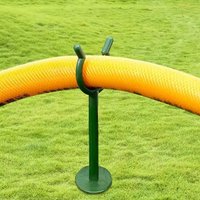 10Pcs Garden Hose Guide Nail Water Pipe Tubing Positioning Bracket Anti-skid Yard Lawn Irrigation Hose Spike Holder Bracket