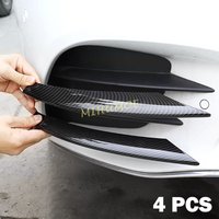 For 2019-2023 Mercedes C-Class Sedan Wagon Coupe Cabriolet Carbon Fiber Front Bumper Grille Strip Cover Trim W205 S205 C205 A205