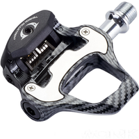 AliExpress Carbon Fiber Road Bicycle Pedals with Bearings forLOOKKeo and SPD System Locking Ultra-Light Pedals Cycling Parts
