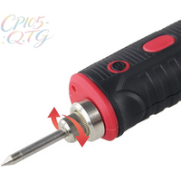 Hot Welding Soldering Tips USB Soldering Iron Head Replacements Threaded Soldering Tip Fits for E10 Interface Soldering Iron