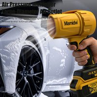 Bezprzewodowa dmuchawa do liści o dużej mocy 36000 RPM, lekki turboodkurzacz do ogrodu i samochodu z 12-łopatkowym miedzianym silnikiem, pasuje do akumulatora Dewalt 20V