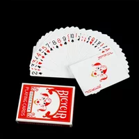 Svengali Deck Atom Playing Cards Magic Tricks Long Short Card Close Up Street Magic Props Gimmick Poker With Tutorial For Beginn