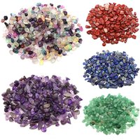 AliExpress NONE Natural Stones Gravel Crystals Chip Quartz Minerals Reiki Healing Tumbled Agate Specimen Gemstones Fish Tank Home Aquarium Decor