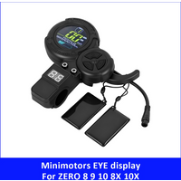 Dashboard LCD Display Accelerator Throttle Instrument Part for VSETT 8 8+ 9 9+ for ZERO 8 9 10 8X 10X Z8PRO Electric Scooter