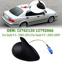 For Saab 9-3 2003-2012 For Saab 9-5 1998-2009 Car NEW Shark Fin Sat Nav Roof Antenna Aerial 12762120 12792066 12805063 5374020