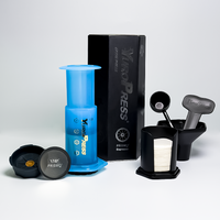 YRP Coffee Maker Portable Espresso Coffee Machine French press for Car & Home Camping Travel Coffee Pot Air Press Ae&ropress