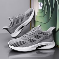 Men's 2025 New Summer Breathable Mesh Sports Shoes Fashionable and Simple Casual Shoes Barefoot and Flat Fitness Running Shoes