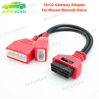 Gateway 16+32 Adapter OBD2 16Pin Cable For Nissan/Renault/Dacia/Sylphy Key Programming Cable Bypass for Autel IM608 IM508