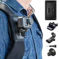 Bag Backpack Shoulder Strap Mount Strap Holder for GoPro 13 12 11 10 9 DJI Action 6 5 Pro 4 OSMO 360 Insta 360 X5 X4 Accessory