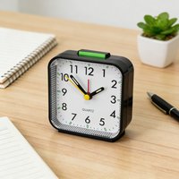 Bedside Clocks,Simple Battery Powered Table Clock,Stylish Home Decor,Silents Alarm Clocks,for School Travel/Daily Use