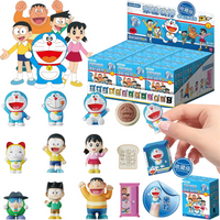 JANDOON Doraemon Dorami Nobi Nobita Shizuka Minamoto Gouta Takeshi Honekawa Suneo AnimeFigure Rice Grain Doll Blind Box Toy Gift