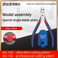 Stedi MS-106/108 Single Blade Model Nipper Precision Sprue Cutter for Gundam Model Kit No White Mark Cutting Craft Hand Tools