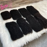 Premium 100% Human Hair Afro Kinky Bulk Human Hair Dirty Braid Hair Extensions Package 50g Used for Atural Braiding