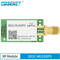 5PCs Si24R1 2.4GHz PA LNA Rf SPI Module 100mW 20dBm E01C-ML01DP5 CDSENET 2.5km Long Range Wireless Transmitter Receiver nRF24L01