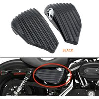Motorcycle Left Right Side Battery Cover Guard Fit Harley Sportster 883 1200 XL 2004-2013 For Fairing Battery Cover
