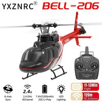 YUXIANG 1Battery 2.4G 6CH Aileronless Bell-206 Helicopter