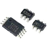 50pcs 20pair( DW01+ 8205A ) FS8205A FS8205 combination SOP23-6 battery protection chip TSSOP-8