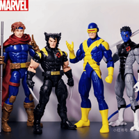 Hot Marvel Legends X-Men Nemesis Baf Wolverine Nightcrawler Gambit Fabian Cortez Cyclops Husk Marrow 6" Action Figure Toys Doll