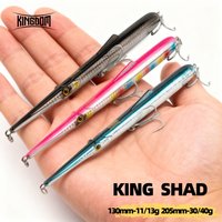 Kingdom Sinking Floating Pencil Fishing Lure 11g 13g 30g 40g Hard Artificial Baits Saltwater Seabass Stickbait Hard Wobblers
