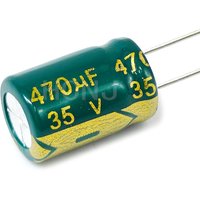 20PCS 35V470uf Aluminum Electrolytic Capacitor 470uf35v 470uf 35V 470mf 35vdc 470MFD 35v470mf 470mf35v 8x12mm ±20%